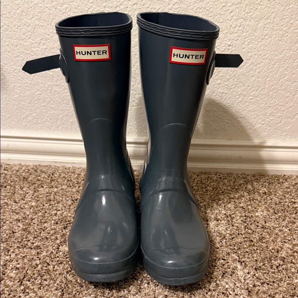 Hunter Charcoal Waterproof Boots